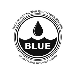 MEETS INTERNATIONAL WATER QUALITY COUNCIL STANDARDS TETHYS CERTIFIED WATERSHED FRIENDLY BLUE