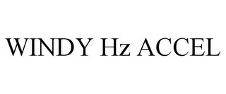 WINDY HZ ACCEL