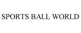 SPORTS BALL WORLD