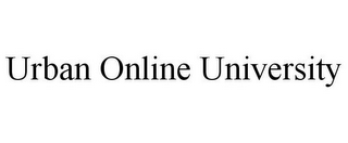 URBAN ONLINE UNIVERSITY