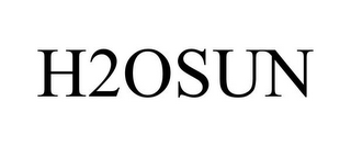 H2OSUN
