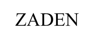 ZADEN