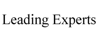 LEADING EXPERTS