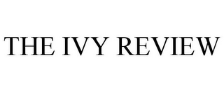 THE IVY REVIEW