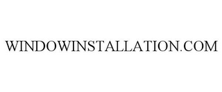 WINDOWINSTALLATION.COM