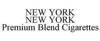 NEW YORK NEW YORK PREMIUM BLEND CIGARETTES