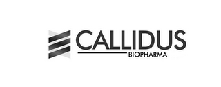 CALLIDUS BIOPHARMA