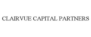 CLAIRVUE CAPITAL PARTNERS