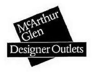 MCARTHUR GLEN DESIGNER OUTLETS