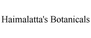 HAIMALATTA'S BOTANICALS