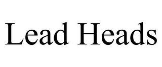 LEAD HEADS