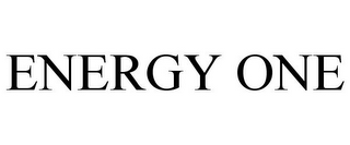 ENERGY ONE