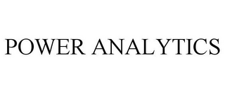 POWER ANALYTICS