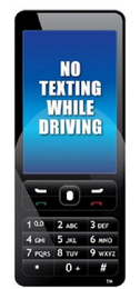 NO TEXTING WHILE DRIVING