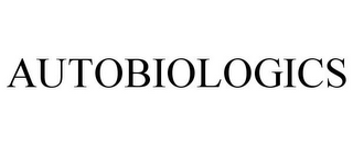 AUTOBIOLOGICS