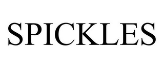 SPICKLES