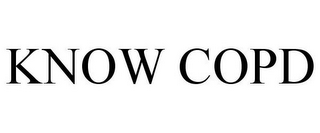 KNOW COPD