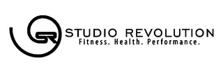 SR STUDIO REVOLUTION FITNESS. HEALTH. PERFORMANCE.