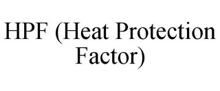 HPF (HEAT PROTECTION FACTOR)