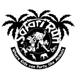 SAFARI RUN WHERE KIDS CAN PARTY LIKE ANIMALS