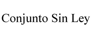 CONJUNTO SIN LEY