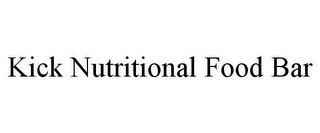 KICK NUTRITIONAL FOOD BAR