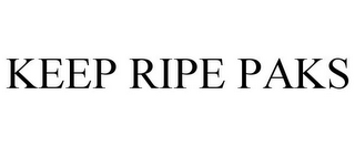 KEEP RIPE PAKS