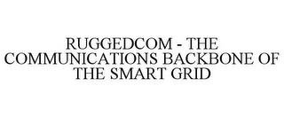 RUGGEDCOM - THE COMMUNICATIONS BACKBONE OF THE SMART GRID