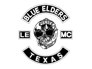 BLUE ELDERS LE MC TEXAS POLICE TEXAS