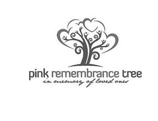 PINK REMEMBRANCE TREE IN MEMORY OF LOVED ONES