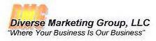 DMG DIVERSE MARKETING GROUP, LLC "WHEREYOUR BUSINESS IS OUR BUSINESS"