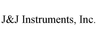 J&J INSTRUMENTS, INC.