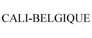 CALI-BELGIQUE