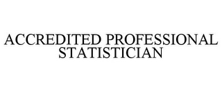 ACCREDITED PROFESSIONAL STATISTICIAN