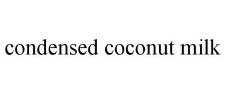 CONDENSED COCONUT MILK