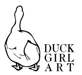 DUCK GIRL ART