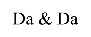 DA & DA