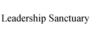 LEADERSHIP SANCTUARY