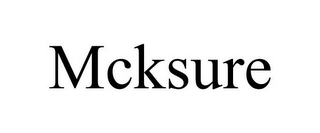 MCKSURE