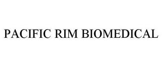 PACIFIC RIM BIOMEDICAL