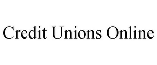 CREDIT UNIONS ONLINE