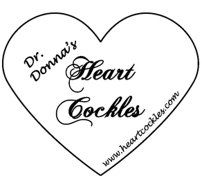 DR. DONNA'S HEART COCKLES WWW.HEARTCOCKLES.COM