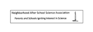 NEIGHBORHOOD AFTER SCHOOL SCIENCE ASSOCIATION PARENTS AND SCHOOLS IGNITING INTEREST IN SCIENCE