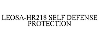 LEOSA-HR218 SELF DEFENSE PROTECTION