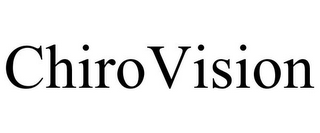 CHIROVISION