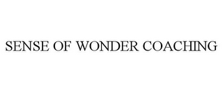 SENSE OF WONDER COACHING