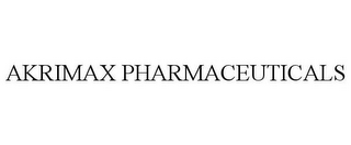 AKRIMAX PHARMACEUTICALS