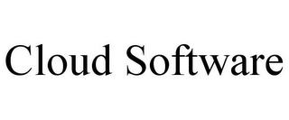 CLOUD SOFTWARE