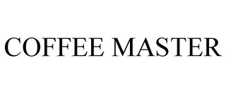 COFFEE MASTER