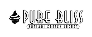 PURE BLISS NATURAL FROZEN YOGURT